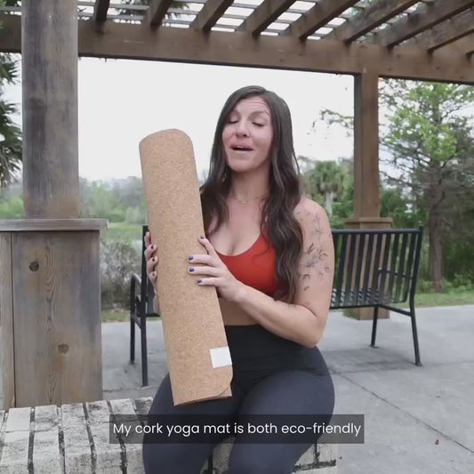 Melissa's yoga practice reached new heights thanks to this mat.